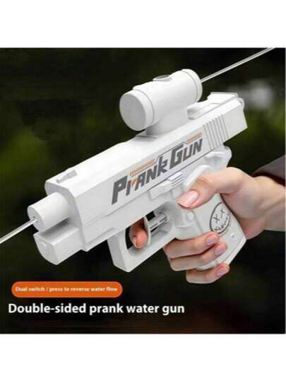 Best-Selling Prank Double-Sided Water Gun, Reverse Water Gun, Left Trajectory Back Spray Sneak Attack - Perfect Gift For Birthday, Holidays, Christmas