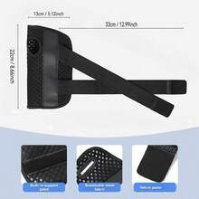 1pc Extended Wrist Brace With Dual Splints And Adjustable Strap - Night Hand Stabilizer, Thumb-Free, Lightweight Wrist Support