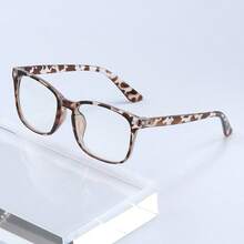 1副时尚休闲无度数眼镜 - 無色 - 查看 8