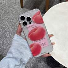 Con una funda de teléfono de corte preciso y una carcasa aeroespacial color melocotón, esta elegante y clásica funda protectora personalizada es a prueba de golpes, a prueba de caídas y duradera, adecuada para todas las series de  y compatible con suciedad y manchas  17/17 Pro/17 Pro Max/17 Air/ 16/16 Pro/16 Pro Max/16 Plus/ 15/15 Pro Max/15 Pro/15 Plus/ 14/14 Pro/14 Plus/14 Pro Max/ 13/13 Pro/13 Pro Max/12/12 Pro/12 Pro Max/11/11 Pro/11 Pro Max/XR/X/XS/XS Max Regalos de cumpleaños populares y duraderos, tema espacial comercial, transparente y anti-huellas para hombres y mujeres~Water Peach 513XS - Transparente1117 - Ver 1