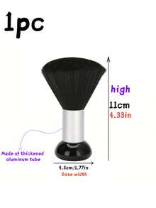 5pcs/Set Professional Salon Hair Brushes, Including Broom, Hairdressing Tools, Thinning Comb, Soft Fiber Brush, Suitable For Haircut And Cleaning - Multicolor - View 12