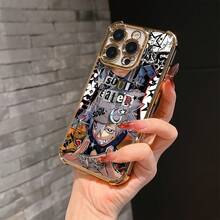 Funda de teléfono Anime S-Soul Eater para iPhone 17 16e 16 15 14 13 12 11 Mini Pro Max Air X XR XSMAX 8 7 Plus, a prueba de golpes, transparente, suave, cubierta trasera - Colores mixtos - Ver 4