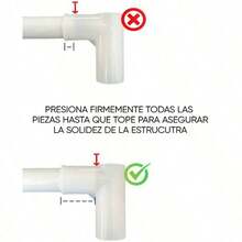 Rack para Baño 155 cm * 47 cm de Acero Inoxidable y Juntas Plásticas de Alta Calidad - Negro - Ver 10