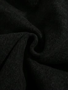 Women's Casual Hooded T-Shirt With Mother's Theme Print, Polyester Knit Fabric, Short Sleeve Round Neck Design, Suitable For Autumn And Winter, Lightweight 220g/M² - Women's Clothing - 黑色 - 查看 9