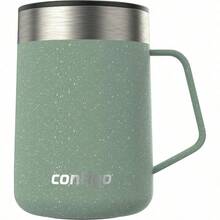 Contigo Streterville -Taza de Acero Inoxidable con Asa y Tapa 414 ML. Color Agave - AgavePowderCoatSpeckle - Ver 2