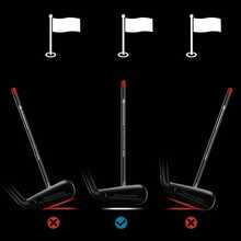 Magnetic Alignment Rods, Club Alignment Sticks, Magnetic Swing Training Aid Accessories Visualize Calibrate Shots, Hit Target With Right Swing, - màu đen - Xem 4
