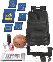 Basketball Bag - TK2 Black - View 5