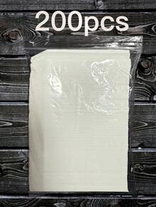 50/100/200pcs Horticulture Plant Labels 4 Inch PP Material, Waterproof One-Line Embedded Labels Reusable Acts As A Plant Growth Record - White - View 11