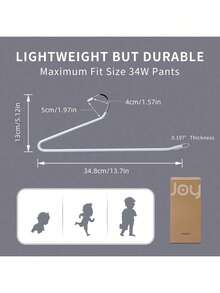 20个/10个/5个装防滑裤架 - 耐用防锈金属衣架，适用于裤子 - 节省空间的开口式衣架，加厚纤细防滑裤架套装，适用于衣柜整理、最大化利用空间、小户型公寓、宿舍、零售展示、洗衣房和旅行，多功能开口设计方便穿脱，节省空间，适用于外套、裙子、裤子，可用于季节性衣柜更新、秋冬季假日衣橱、感恩节和圣诞节礼物准备，防滑握柄，防锈处理，可堆叠悬挂，增加衣柜容量并提高服装可见度，光滑边缘防止勾丝，是礼品包装和搬家的理想之选，精品店风格的整齐收纳，实用家居收纳升级