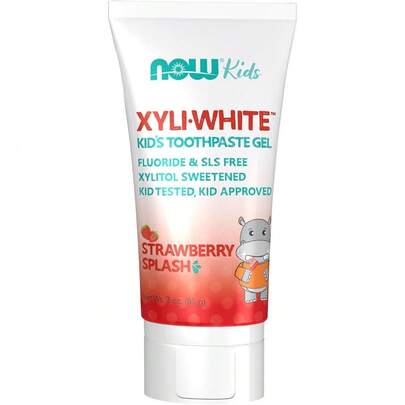 Now Foods | Xyliwhite Kids Toothpaste, 3 Oz | Pasta de Dientes para Niños, 85 Gr