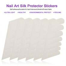 GSYY Adhesive  Nail Wrap Nforce Nail Tec Stickers Nail Patch Gel Nail Tool - trắng - Xem 6
