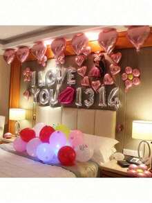 100 Balloon Glue Dots Per Roll, Clear Double-Sided Round Dots, Suitable For Party, Birthday, Wedding Decorations, DIY Balloon Decorations, Leaves No Residue And Will Not Damage Walls. - Nhiều màu - Xem 5