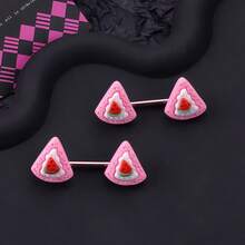 1枚高品质Y2K风格胸针，低致敏性，不褪色，防刺穿饰品，适合日常佩戴和聚会场合，是生日和圣诞节的贴心礼物。 - 彩色 - 查看 10