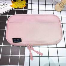 Hộp đựng bút chì dung tích lớn - Túi đựng có khóa kéo thẩm mỹ dễ thương, nhiều ngăn, Túi đựng đồ dùng văn phòng và trường học di động, Thích hợp cho sinh viên đại học, nam và nữ, Hộp đựng đồ để bàn bằng vải bền, Có thể đựng bút mực, bút chì, bút dạ, kéo, Túi đựng hộp đựng bút chì - Nhiều màu - Xem 9