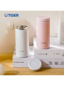 Tiger MOC-A20C 不鏽鋼保溫杯 0.1kg 迷你便攜 可拆卸墊圈 防漏密封 整體可清洗 隨身適用 200ml - 粉色 - 查看 4