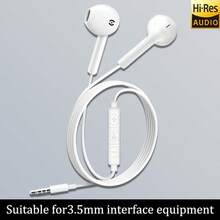 高品质有线耳机，半入耳式，3.5mm插头，高保真耳机，适合旅行、健身、音乐爱好者，带麦克风，高清通话 - 彩色 - 查看 13