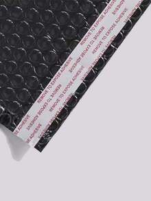 1set/10pcs Black Bubble Mailer Bag Back, To School,Christmas Gifts,Office Supplies,Enveloppe Noël,