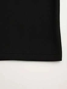 Men's Classic Pique Polo Shirt - Factory Price - Black - View 3