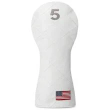 1pc White Golf Club Protective Cover, Golf Accessories, And Protective Cover Made Of Waterproof And Durable Materials Provide The Best Protection For Your Golf Club. - White - View 13