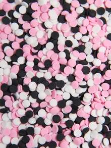 100g/3.53oz Valentine Edible Heart Sprinkles,Red Pink White Heart Shapes Mix,Sugar Sprinkles For Decorations Baking,Cake Ice Cream Cookies Cupcake Topper Chocolate,Birthday Wedding Valentine's Day Party Supplies. - Multicolor - View 7
