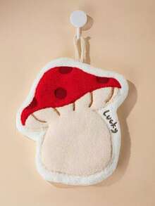 Trending Mini Umbrella Towel, Coral Fleece Thick Absorbent Hand Towel For Home, Kitchen, Bathroom, Hanging Style - Mushroom House Little Umbrella - View 9