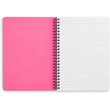 Co Cute Mini Spiral Notebook For Theater Lovers, 8.25" X 6.25" Journal With Durable Hardcover And 160 Lined Pages, Wicked Word Art - 彩色 - 查看 3