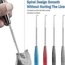 Herramienta para desmontar anzuelos, dispositivo rápido para extraer anzuelos, extractor de anzuelos para pesca - Multicolor - Ver 5
