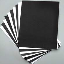 14" X 39" High Density EVA Sculpting Material, 1-10mm Thickness Options, Black & White Colors, New Year & Back To School Craft Supplies, Middle East Ramadan Costume Props, Student DIY Sculpture Materials In Stock - 1PC - View 5