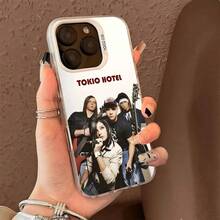 Funda de Teléfono T-Tokio Hotel Band para 17 16 15 14 13 12 11 Pro MAX Mate Antigolpes Cubierta Anticaída Mate - z3 - Ver 2