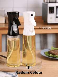 1pc Precision Oil Mister Spray Bottle For Grilling & Baking | Evenly Coats Grills & Pans For Low-Fat Cooking | Heat-Resistant PP, Easy-Clean Design