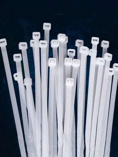 1pc/Pack Garden Nylon Cable Ties, Self-Locking, With Safety Lock, High Load Bearing Capacity, High Tensile Strength, Durable, Easy To Use, Suitable For Home, Garden, Garage, Workshop To Organize Wires And Cables