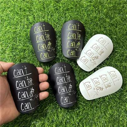 1 Pair Mini Professional Football Training Shin Guards, Mini Lightweight Small Protective Gear