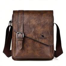 Women's Retro Casual Messenger Bag, Large Capacity Crossbody Bag, Versatile Shoulder Tote Bag - Multicolor - View 9