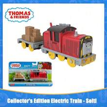 Mattel Serie TrackMaster de Thomas - Juego de pista con tren de aleación eléctrico y tema de varios personajes | Regalo de cumpleaños enérgico para niños - Tren eléctrico de edición coleccionista - Serti - Ver 1