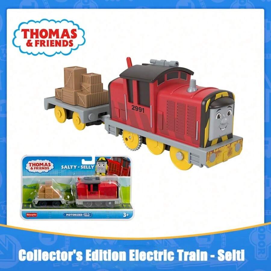 Mattel Serie TrackMaster de Thomas - Juego de pista con tren de aleación eléctrico y tema de varios personajes | Regalo de cumpleaños enérgico para niños - Tren eléctrico de edición coleccionista - Serti - Ver 1
