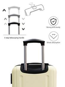 Fabriqué en Europe, bagages essentiels pour les dortoirs scolaires, bagages essentiels pour les dortoirs universitaires, bagages scolaires, bagages de voyage, durables, bagages à main essentiels pour les vacances, valises, ensembles de valises à roulettes, bagages à main, bagages enregistrés, valises à quatre roues, valises rigides à roulettes, ensembles de bagages ABS, valises trolley, bagages à main - Nude - Voir 6