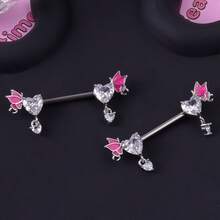 1枚高品质Y2K风格胸针，低致敏性，不褪色，防刺穿饰品，适合日常佩戴和聚会场合，是生日和圣诞节的贴心礼物。 - 彩色 - 查看 7