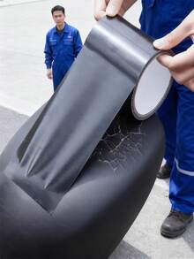 1 Roll 10M High Viscosity Black Cloth Duct Tape For Cushion Repair, Leather Seat/Sofa Leak Repair, Leather Wear-Resistant Repair Tape, Sofa Repair Patch, Motorcycle/Car Seat Self-Adhesive Leather Patch, Strong Adhesive Tape, Suitable For Hotel/Restaurant/Office/Commercial, Essential For Christmas - Black - View 10