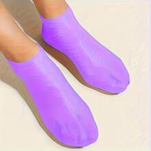 A Pair Of Silicone Moisturizing Foot Socks For Dry, Cracked Feet, Massage Socks, Moisturizing Gel Socks, Pedicure Socks – A Perfect Gift For Mothers, Or A Christmas Present. - Nhiều màu - Xem 7