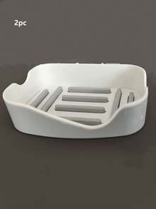 2 pezzi Portasapone da viaggio portatile montato a parete in plastica con drenaggio, per forniture da bagno e articoli da viaggio essenziali, accessori per la casa, gadget per il bagno, accessori per il bagno disponibili in quattro colori - Multicolore - Visualizzare 11