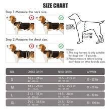 No Pull Dog Harness, No Choke Front Clip Dog Reflective Harness, Adjustable Soft Padded Pet Vest With Easy Control Handle For Small To Large Dogs