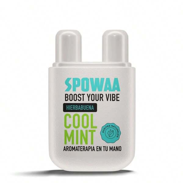 Inhalador Nasal Aromaterapia Doble Aceites Naturales Menta