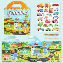Sách dán hình Jelly Stickers - Sách tĩnh lặng tự làm, Sổ kế hoạch vui nhộn, Hình dán trang trí, Tranh ghép hình - Quà sinh nhật, Quà tặng hoàn hảo, Quà tặng ngày lễ - Nhiều màu - Xem 10