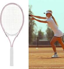 Vaveren Raquetas de Tenis para Adultos, Ligeras, para Principiantes, para Practicar en - Verde - Ver 1