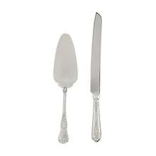Wallace Hotel Juego de cubiertos de 20 piezas Plateado 2-Piece Cake Knife and Pie Server 1 - Cuchillo para pastel y servidor de tarta de 2 piezas - Ver 5
