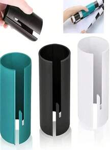 1pc/5pcs Random Color Portable Cylindrical Paper Cutter, Gift Wrapping Scissors, Paper Trimmer,Portable Mini Paper Cutter, Paper Trimmer, Cylindrical Paper Trimmer, Paper Cutter - Multicolor - View 4