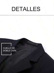 Traje De Negocios 3 Piezas Traje Casual Para Hombre - Negro - Ver 7