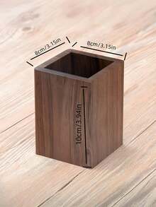 1 件黑胡桃木笔筒、遥控器和办公桌收纳盒、菱形和方形笔筒、笔筒、铅笔盒、办公室装饰、蜡笔筒、笔筒、办公设备、桌面收纳盒、办公文具、记号笔收纳盒、化妆品收纳盒、收纳盒、收纳盒、护肤品收纳盒、办公室收纳盒、文具收纳盒、指甲收纳盒、卧室装饰 - 彩色 - 查看 8