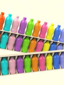 Color Match Bottle - A Party Game That Stimulates Memory And Cognitive Abilities, A Strategic Board Game Suitable For Friend Interaction And Improving Cognitive Skills. It Is The Perfect Choice For Party Supplies, Christmas, Birthdays And Holiday Gifts. A Fun Group Game, And Also A Unique Christmas Gift.