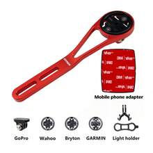 ZRACE Fahrrad Computer Halterung für Vorbau/Lenker/Lenkstange, für IGPSPORT / Garmin/Bryton/GoPro/Handy